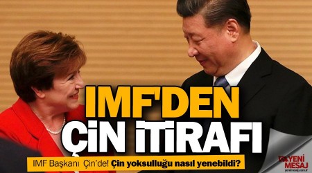 IMF'den Çin itirafı