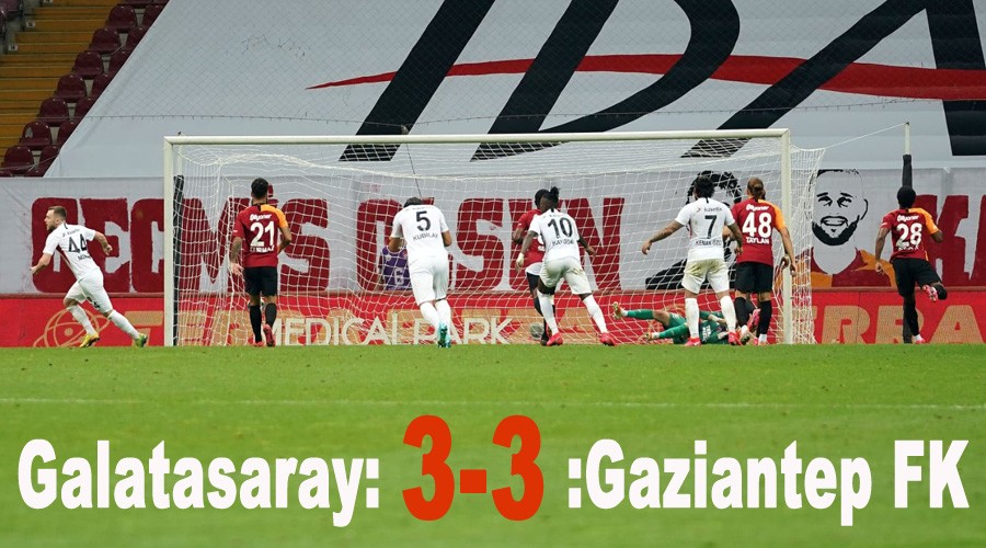 İnanılmaz maçta şampiyonluk umutları söndü:3-3