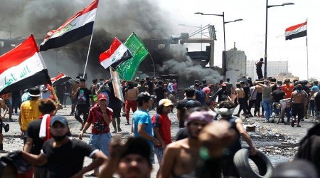 Irak'ta protestolar yeniden balad