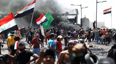 Irak'ta protestolar yeniden başladı