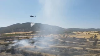 Isparta'daki anz yangnnda bin dnmlk arazi kle dnd