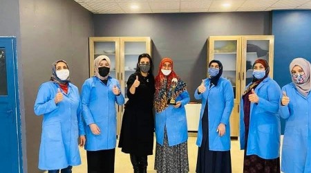 İspir'li kadınların başarısı taçlandı