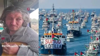 �srail esir ald��� K�resel Sumud Filosu �yesi 34 ki�iyi darp etti