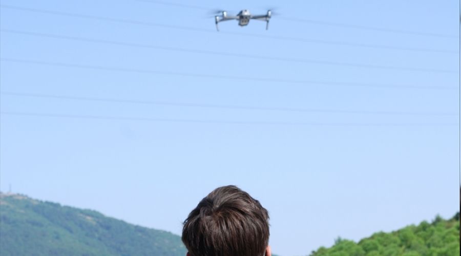 �stanbul'da ormanlar drone'larla korunuyor