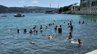 İstanbul'da sıcak hava bunalttı