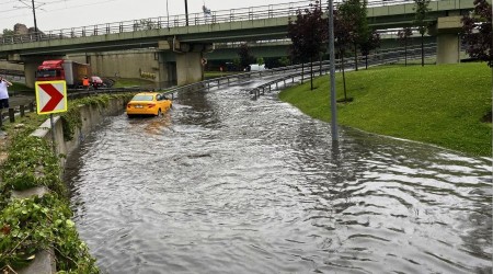 İstanbul'da şiddetli yağmur