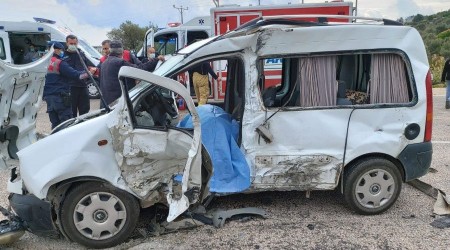 İzmir'de trafik kazası: 1 ölü