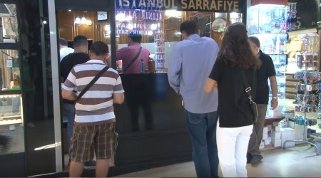 Kapalıçarşı'da altın bereketi