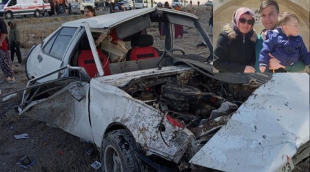 Karaman'da feci kaza: 2 l, 1 yaral
