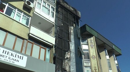 Kartal'da korkutan yangın
