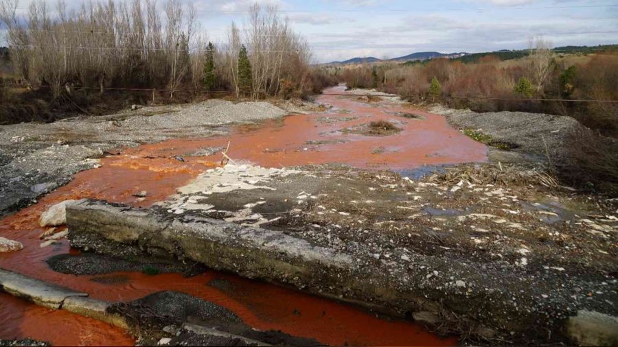 Kastamonu'da çayın rengi kahverengine dönüştü