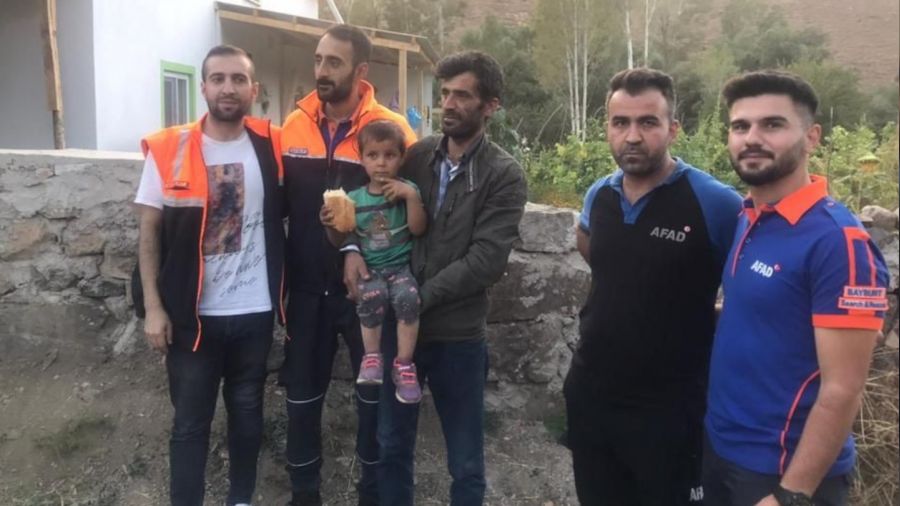 Kaybolan 4 yaşındaki çocuk 11 km uzaktaki köyde bulundu
