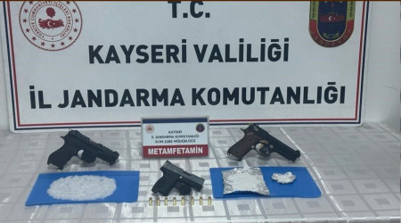 Kayseri'de 160 bin lira değerinde uyuşturucu ele geçirildi