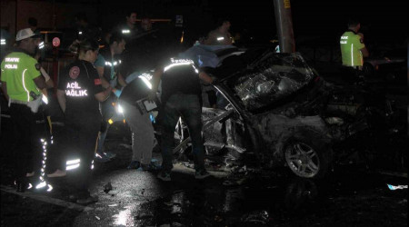 Kayseri'de feci kaza: 2 ölü 2 yaralı