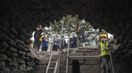Kayseri'de yeraltından tarih fışkırdı