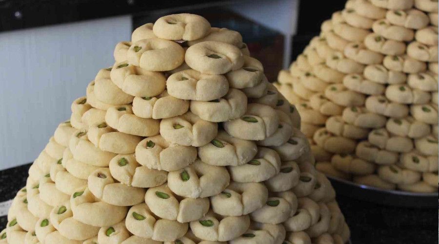 Kilis'te kurabiye kandillerin vazge�ilmezi
