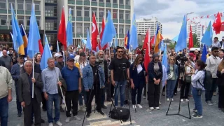 Krm Tatar Trkleri'nin Srgn Ulus Meydan'nda anld