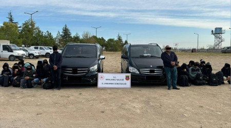 Kırklareli'nde bin 164 kaçak göçmen yakalandı