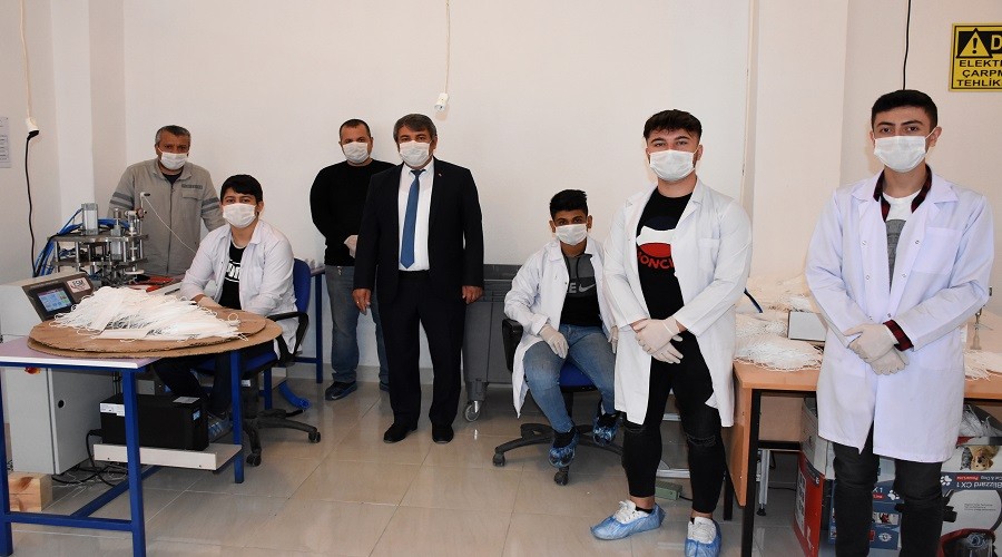 Krehir'de memleket meselesine "Meslek lisesinden destek"