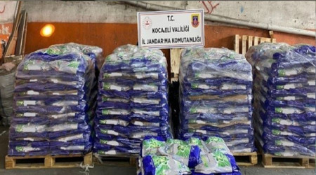 Kocaeli'de 8 ton sahte toz deterjan ele geirildi