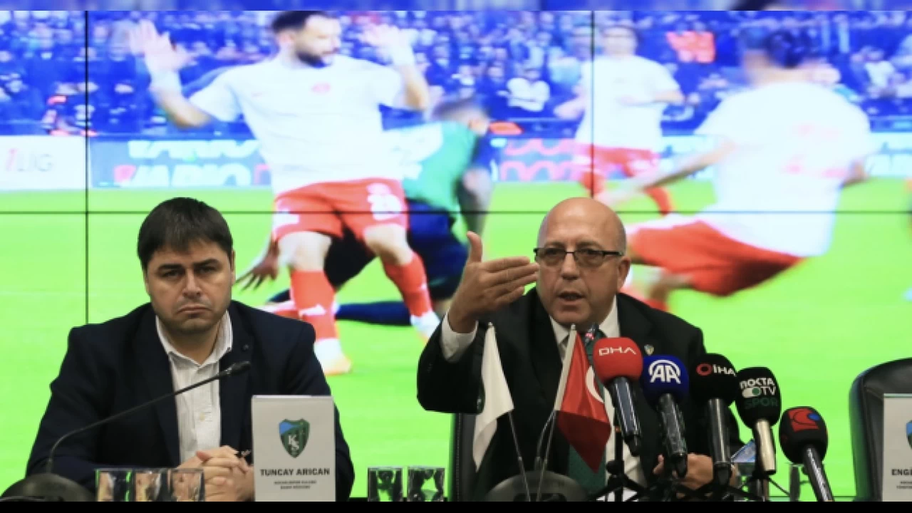 Kocaelispor bakanndan sert tepki