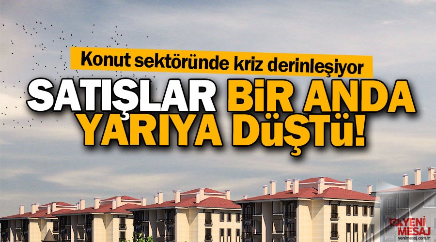 Konut sektörü dibi gördü