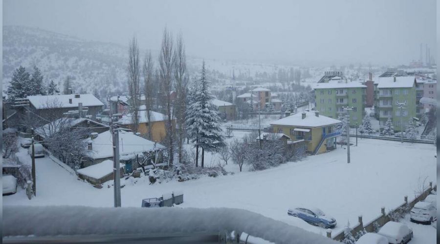 Konya'nın 16 ilçesinde eğitime kar tatili