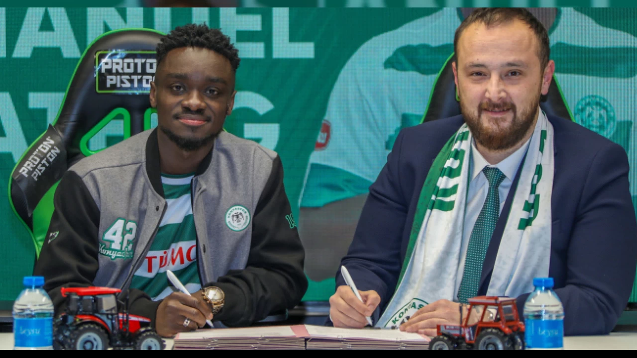 Konyaspor'a Ganal orta saha
