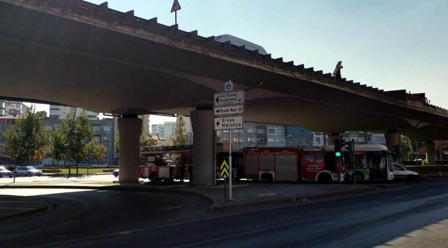 Köprüde çalışan işçiler için intihar girişimi ihbarı