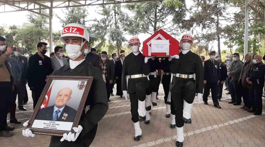 Kore Gazisi son yolculu�una u�urland�