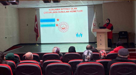Koruyucu aile adaylarına bilgilendirme toplantısı yapıldı