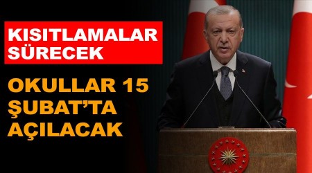 Köy okulları 15 Şubat'ta açılacak, kısıtlamalar sürecek