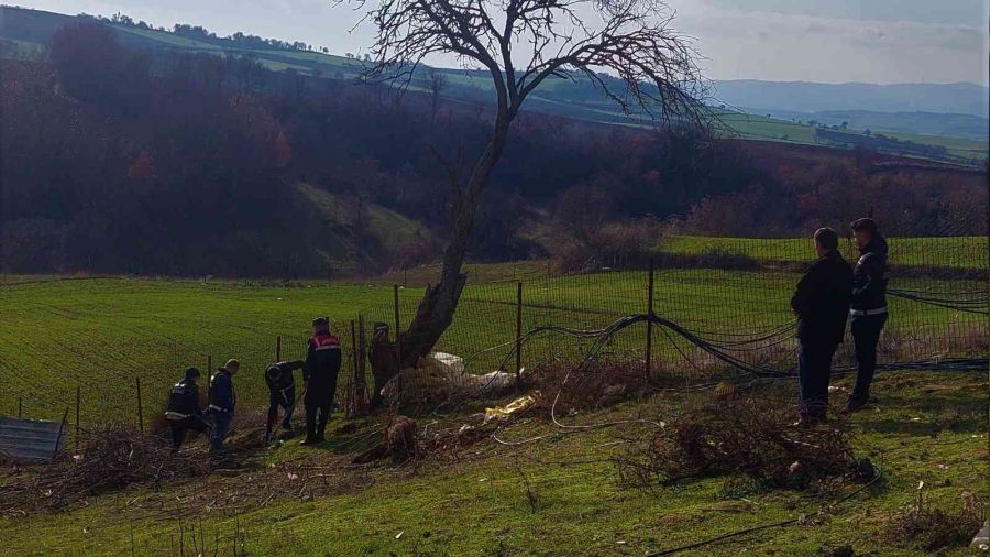 Köyü esrar tarlasına çevirmiş
