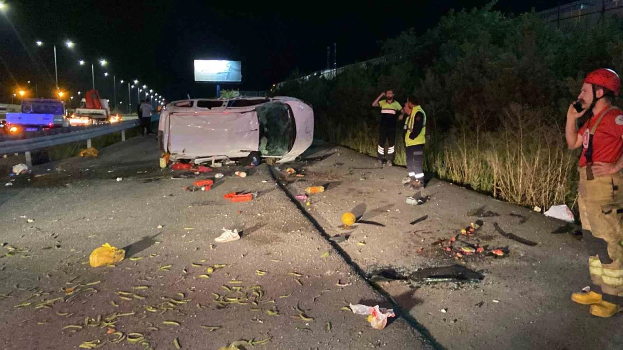 Kuzey Marmara Otoyolu'nda feci kaza: 1 ölü, 5 yaralı