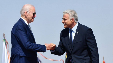 Lapid'ten Biden'e : Siz büyük bir Siyonistsiniz