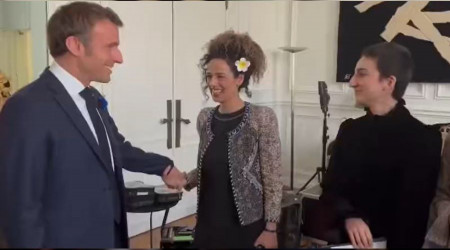 Macron terör örgütleriyle içli dışlı