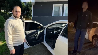 Marketten döndüğünde otomobilinde başkasını gördü
