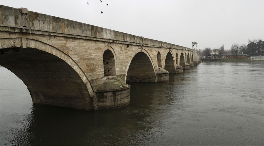 Meriç Nehri'nin debisi 3 katına çıktı