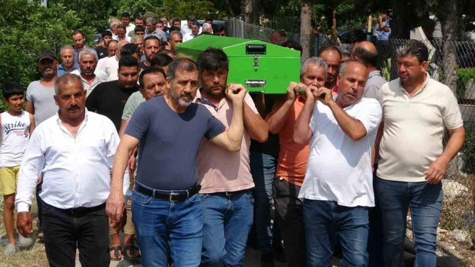 Mersin'de acı olay
