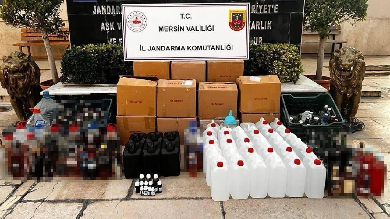 Mersin'de sahte iki retenlere operasyon