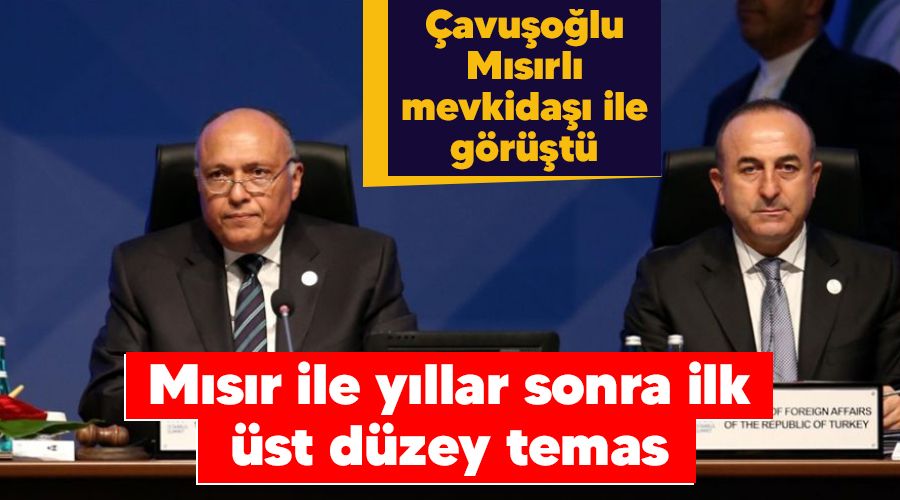 M�s�r ile y�llar sonra ilk �st d�zey temas