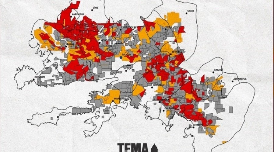 Muğla'da dikkat çeken maden talanı