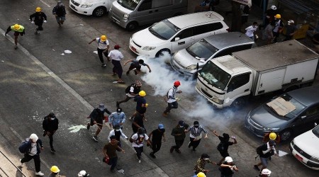 Myanmar'daki gösterilerde can kaybı 33'e yükseldi