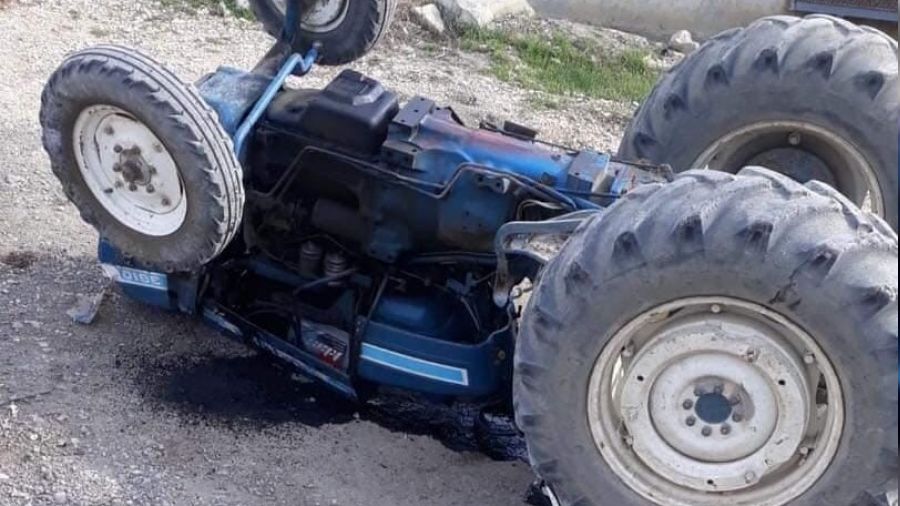 Nallıhan'da traktör devrildi: 1 ölü