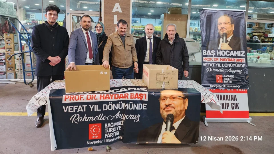 Nev�ehir�de Prof. Dr. Haydar Ba� i�in anlaml� anma: Lokma ikram� ve vefa semineri