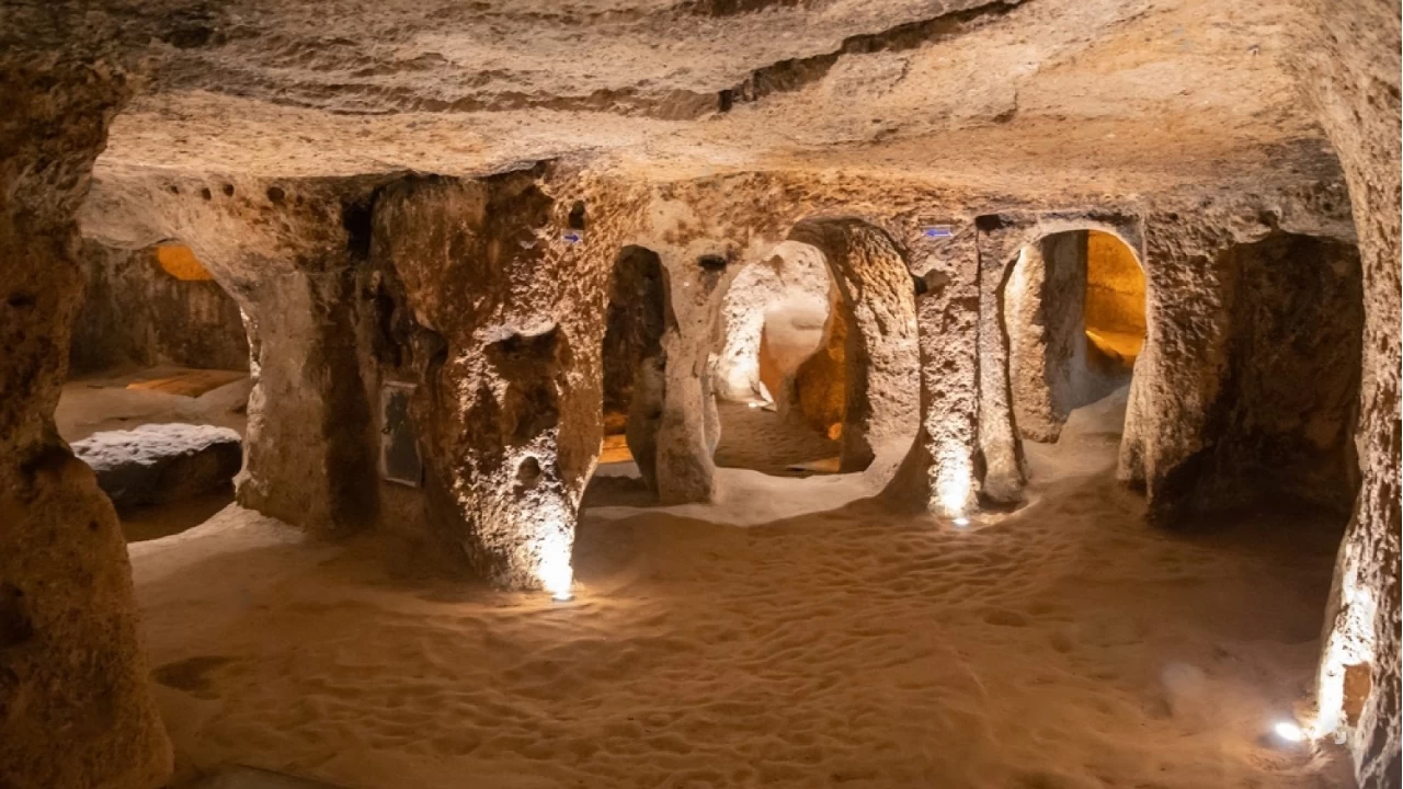Nevşehir'in gizemli yeraltı şehri: Derinkuyu