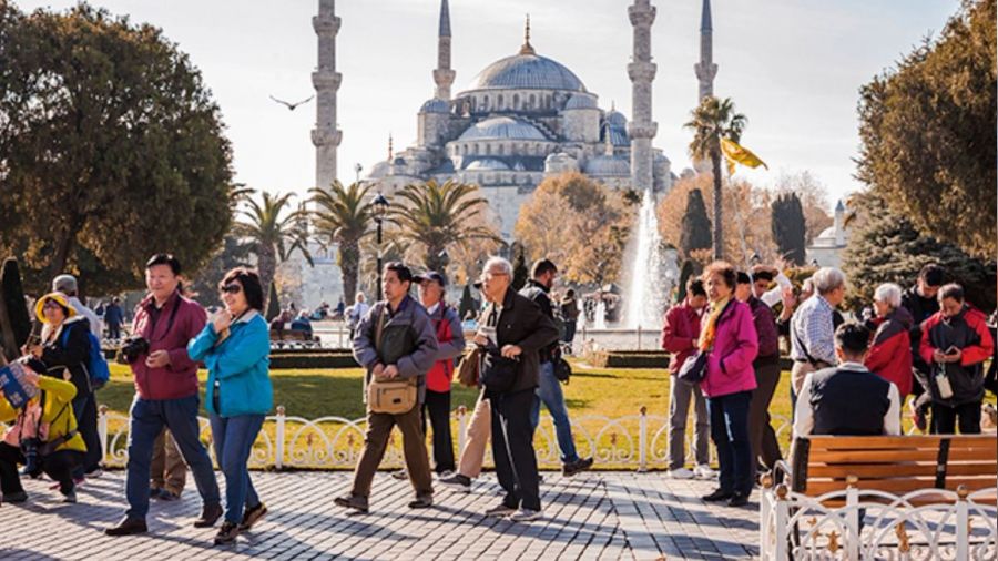 Nisan'da yabanc� ziyaret�i say�s� y�zde 225 artt�