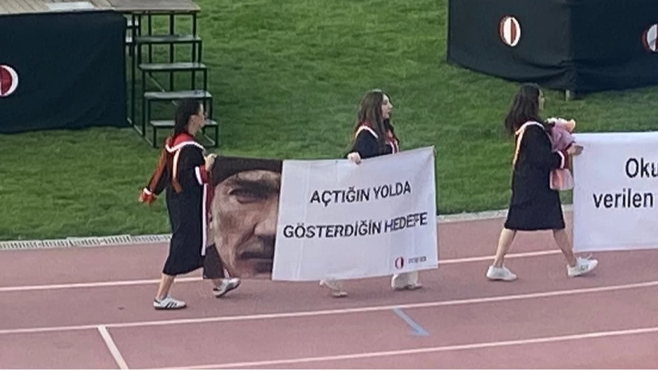 ODT'de mezuniyet treni dzenlendi