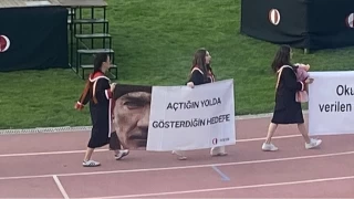 ODT'de mezuniyet treni dzenlendi
