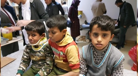 Öğrenci servisi devrildi: 8 yaralı